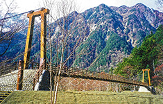 木橋 / 上高地 横尾大橋